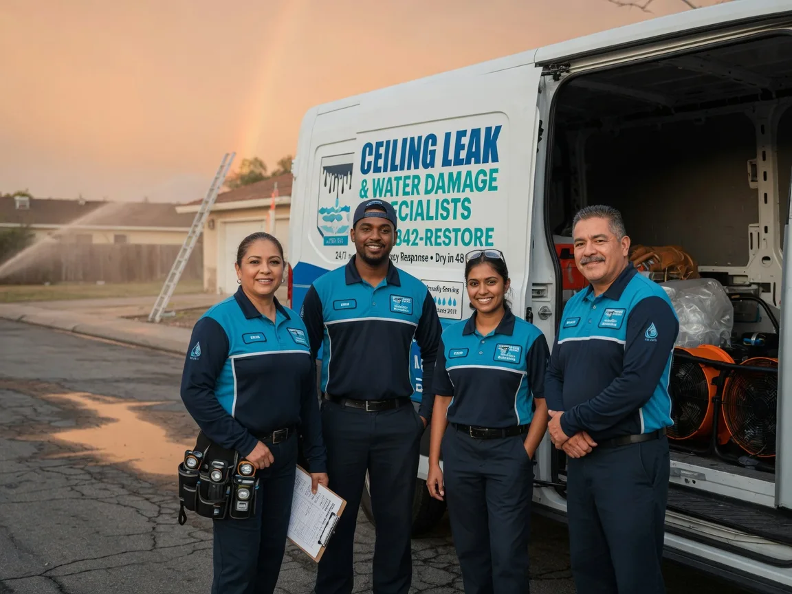 Ceiling Leak Cleanup company in Sutter, CA